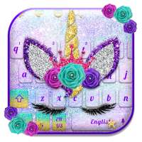 Teclado Unicorn Glitter on 9Apps