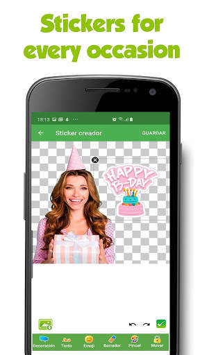 ✏️Create stickers for Whatsapp - WAStickerApps screenshot 4