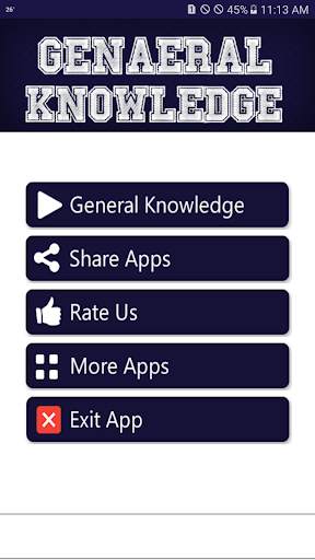 General Knowledge screenshot 1