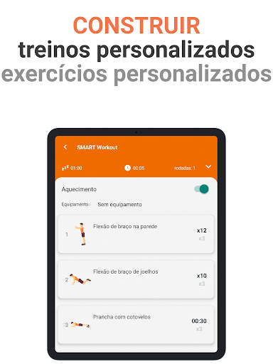 Exercícios em casa BeStronger screenshot 9