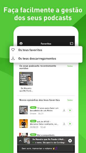 GetPodcast - ouvir podcast screenshot 3