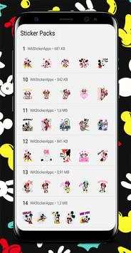 Minnie Sticker Whatsapp - Mickey WAStickerApps screenshot 1