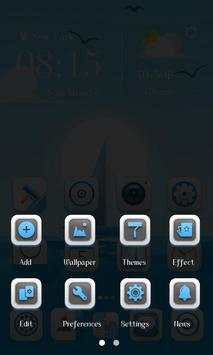 Azure Go Launcher Theme screenshot 4