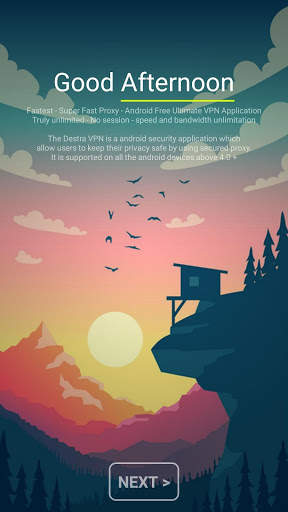 Destra VPN - Ultimate VPN Application screenshot 1