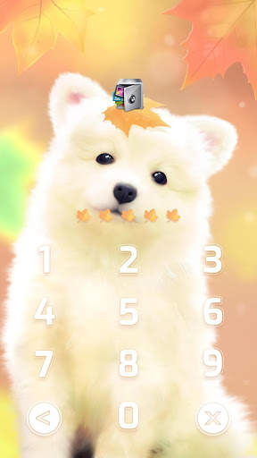 AppLock Live Theme Puppy screenshot 2