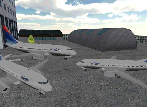 Airport 3D airplane parking screenshot 5