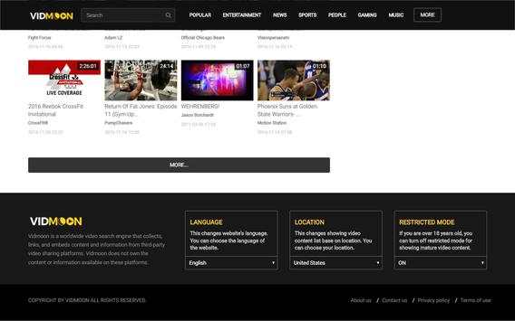 Vidmoon - Video search & watch screenshot 14