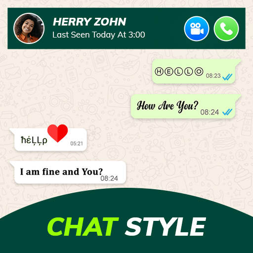 Chat Style - Stylish Font & Keyboard For WhatsApp 1.1