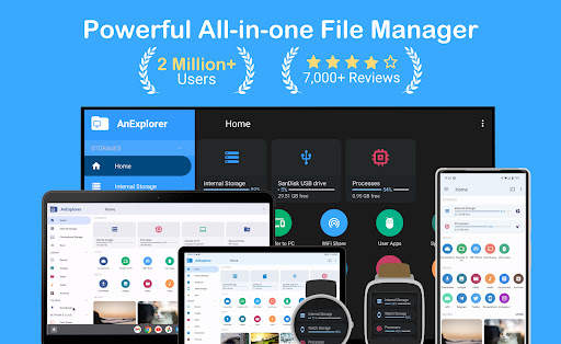 AnExplorer Watch File Manager screenshot 1