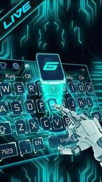Live Fingerprint Keyboard Theme screenshot 2