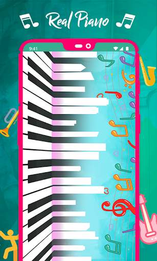 Real Piano keyboard Perfect piano musical keyboard screenshot 3