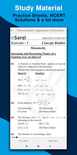 eSaral - JEE, NEET, Class 9 & 10 Preparation App screenshot 3
