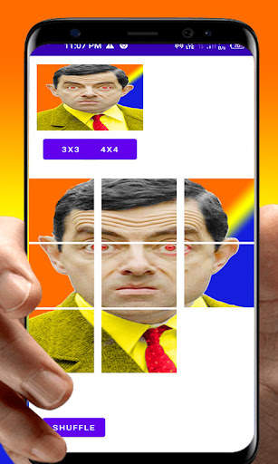 Mr Bean Game - Mr Bean Slide Puzzle Game screenshot 3
