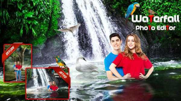 Waterfall Photo Editor - Waterfall Photo Frame 1 تصوير الشاشة