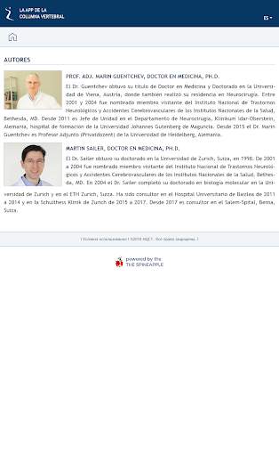 LA APP DE LA COLUMNA VERTEBRAL screenshot 5
