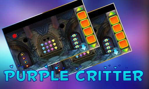 Best Escape Game 411 - Purple Critter Rescue Game screenshot 2