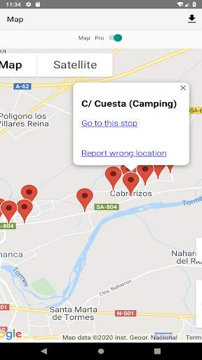 BMS - Metropolitan Bus of Salamanca screenshot 3