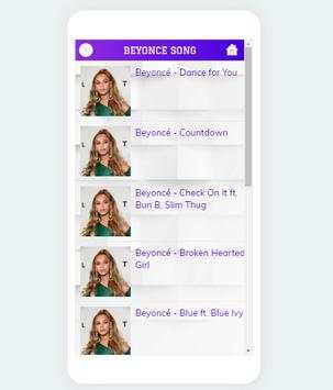 Beyonce Song screenshot 3