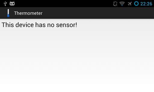 Thermometer screenshot 2