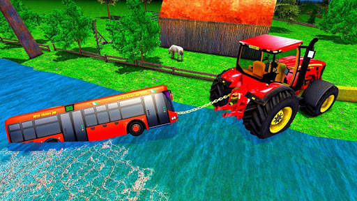 Tractor Pull And Farming Duty Bus Transport 2020 screenshot 5