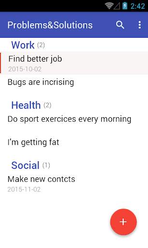 Problems & Solutions screenshot 1
