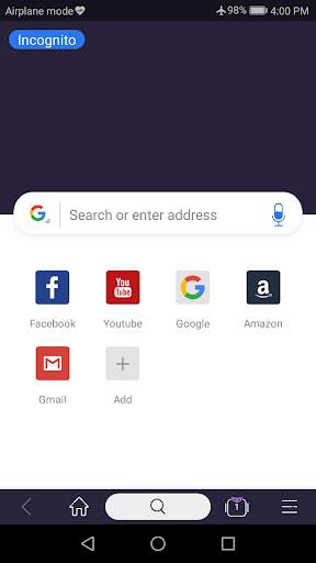 Private  Browser With free VPN screenshot 1