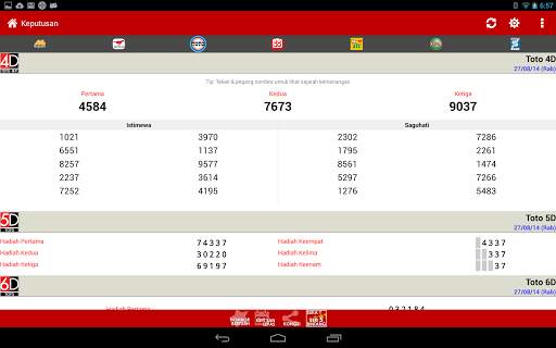 Keputusan 4D Live (MY & SG) screenshot 17
