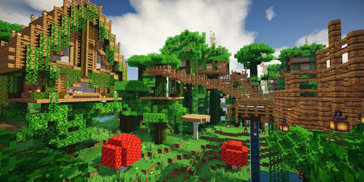 Jungle Village Maps for Minecraft screenshot 1