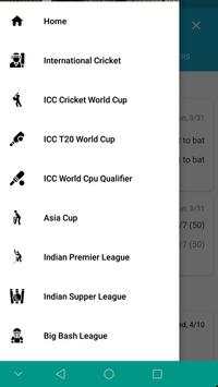 Live Cricket Score and Schedule screenshot 4