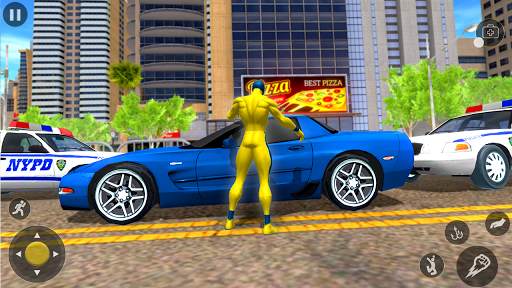 Gangster Rope Hero Crime City Vegas: Mafia Game 3D screenshot 3