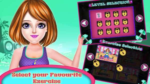 Lose Weight Fitness Girl Game screenshot 2