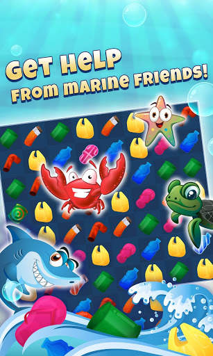 Ocean Sweep: Fun Match 3 Games for Ocean Cleanup. screenshot 6