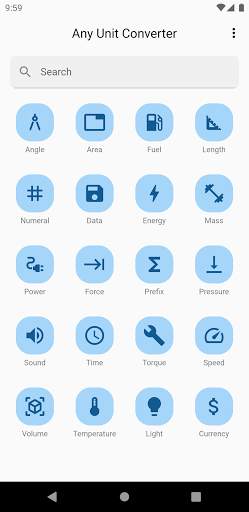 Any Unit Converter screenshot 1