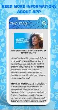 Mobile OnlyFans App Guide For Android screenshot 3