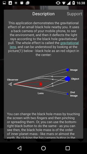 Black Hole Camera screenshot 2