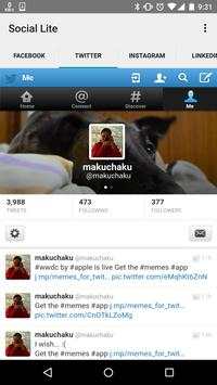 Social Lite screenshot 2