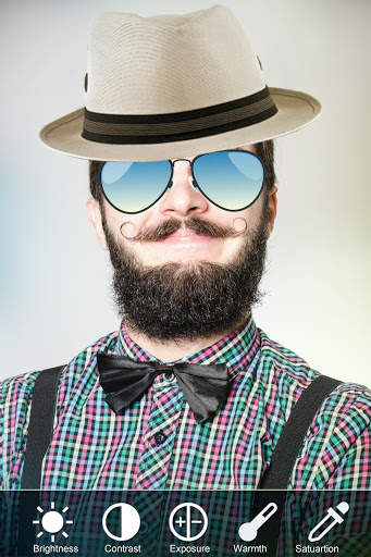Man Style Makeup - Hair &  Beard Photo Editor screenshot 7
