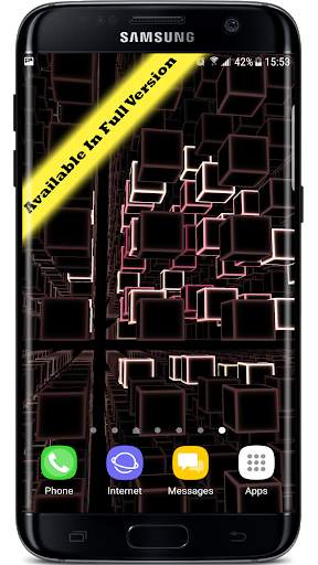 Infinity Cubes Matrix 3D Live Wallpaper screenshot 5