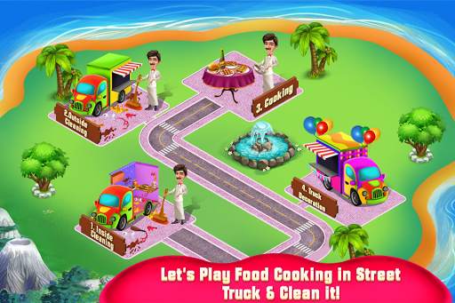 School Food Truck Cooking and Cleaning screenshot 4