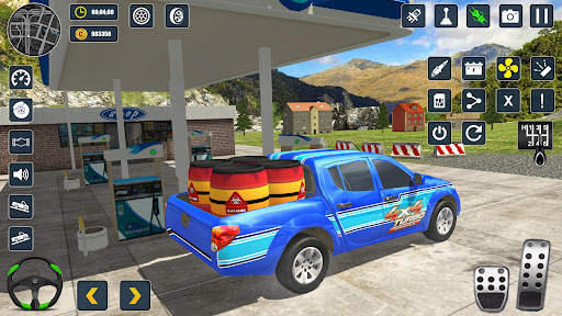 Offroad Pickup Truck Cargo Sim screenshot 5