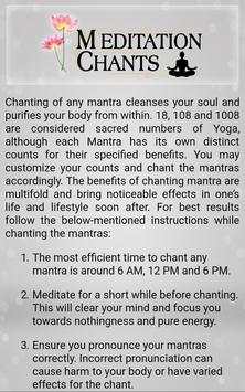 Meditation Chants screenshot 6