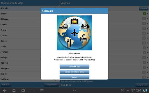 Diccionario de viaje 15 تصوير الشاشة