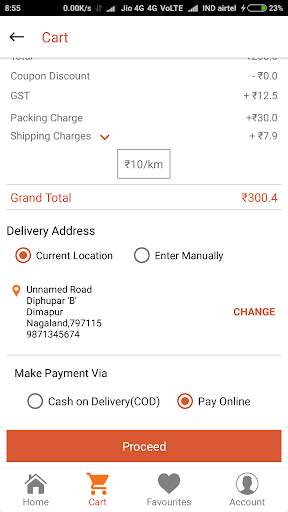 FOODSAFARI - Northeast's Food Delivery App screenshot 6