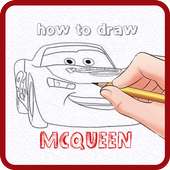 How To Draw - 95 Mcqueen Cars on 9Apps
