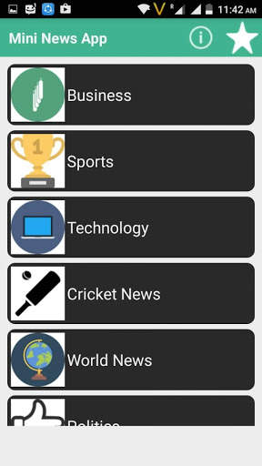 Short News App स्क्रीनशॉट 2