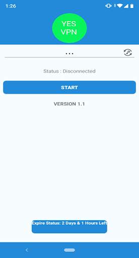 YES VPN screenshot 1