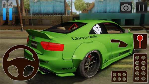 Car Driving Simulator Audi screenshot 2