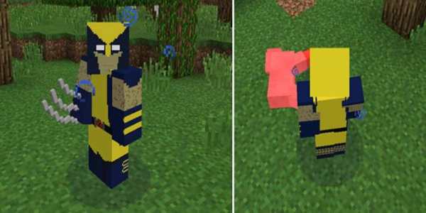 New Super Hero mod MineCraft screenshot 1