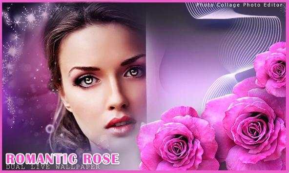 Rose Dual Photo Frame скриншот 2
