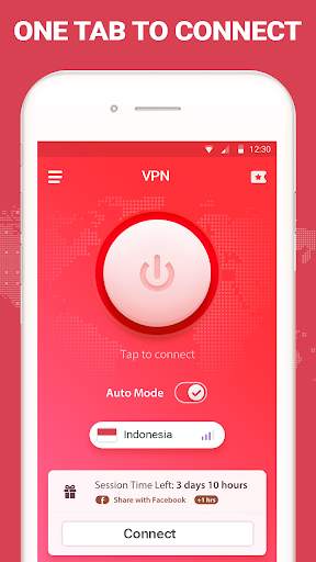 Indonesia VPN: Free VPN Proxy & VPN Client screenshot 1